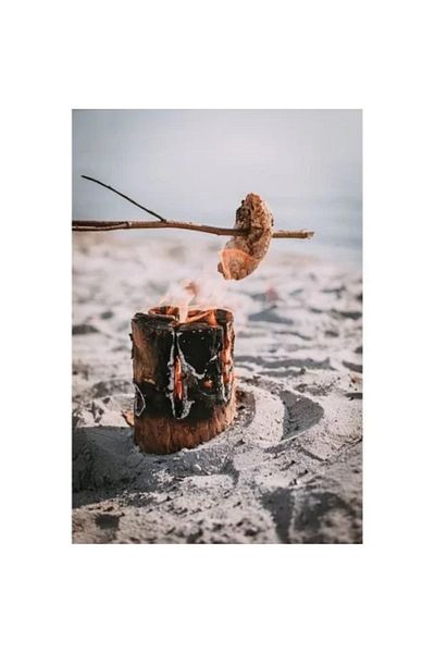 Strend Pro Swedish Torch made of Wood, Pine, 14 x 15 x 19 cm, Strend Pro