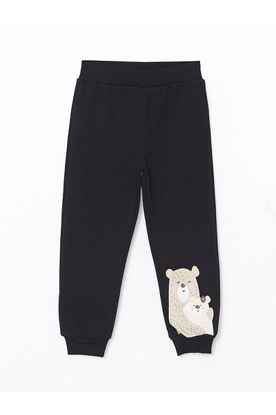 LC Waikiki Girls' Jogger Sweatpants with Elastic Waist