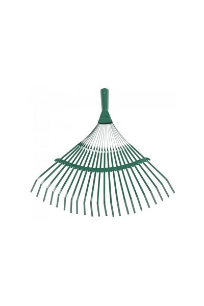 Strend Pro Rake for leaves, garden, metal, without handle, 22 teeth, 37 x 44 cm
