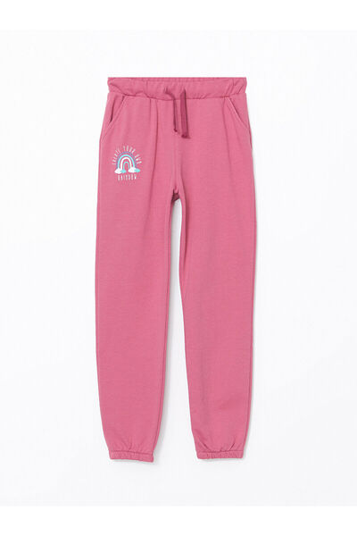 LC Waikiki Κοριτσίστικο Jogger Sweatpants με ελαστική μέση