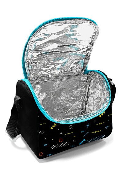 Astral Polo Club Gamer Desenli Üç Bölmeli 3'lü Okul Çanta Seti