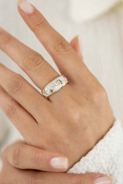 CETAŞ Yıldızlı Gece 14 Ayar Altın Yüzük