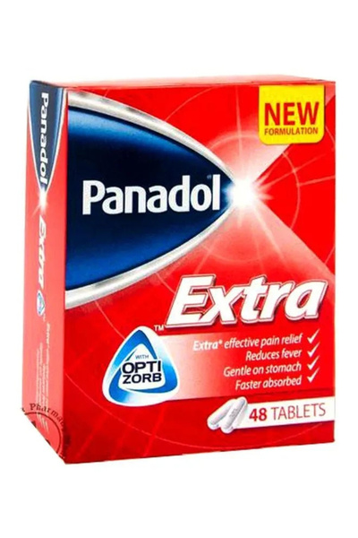 Panadol Extra W Optizorb, 48 Tablets