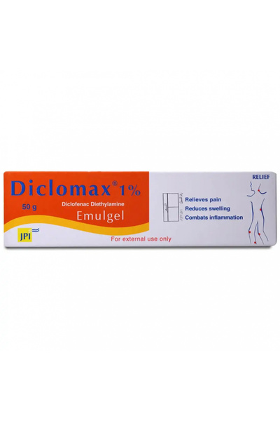 Diclomax 1% Emulgel, Pain Relief, 50 gm