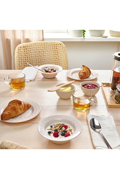 IKEA PARADISISK Bowl, Ivory White, 16 cm