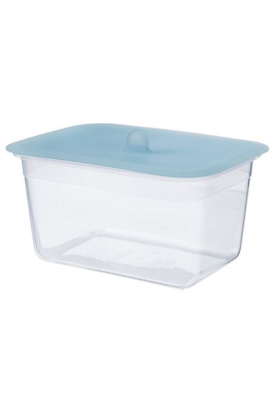 IKEA 365+ Food Container with Lid, Rectangular Plastic/Silicone, 2.0 L