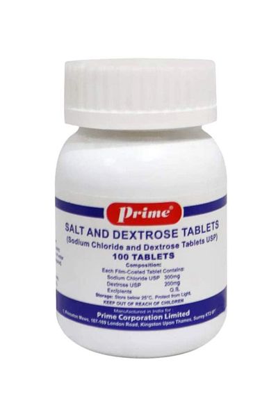 Prime Salt and Dextrose, 100S Tablet