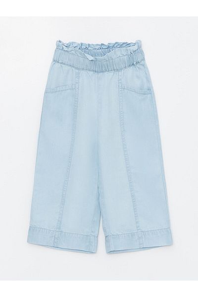 LC Waikiki Baby Girl Jeans Pants with Elastic Waist
