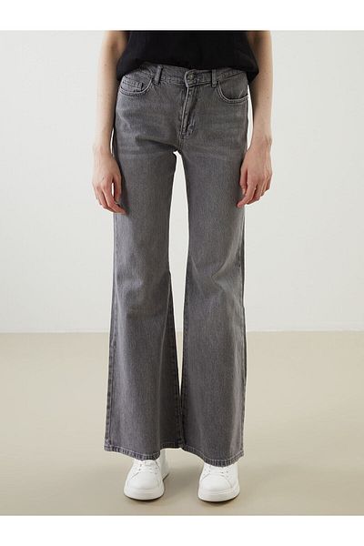 LC Waikiki Pantaloni Jean Flare pentru damă