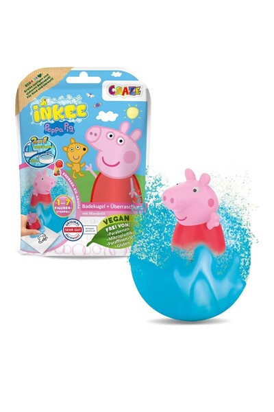 INKEE Peppa Pig Banyo Topları Çocuklar / Küvet İçin - Süprizli Top
