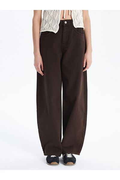 LC Waikiki Pantaloni Jean de damă largi