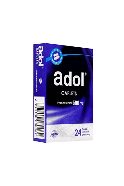 Adol Tab, Pain Relief, 500 Mg, 24 Pieces