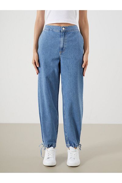 LC Waikiki Jogger cu talie elastică Pantaloni de damă Jeans