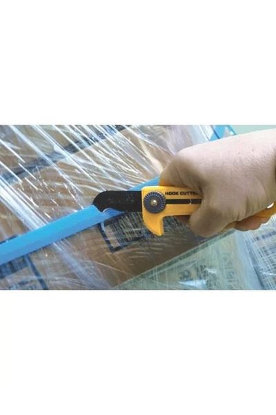 Olfa Industrial Cutter Blade, Curved Tip,