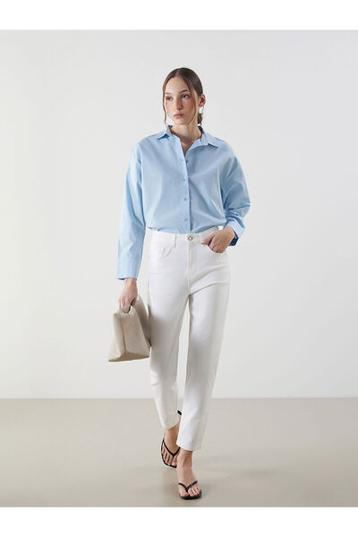 LC Waikiki Nove sezone ženske jeans pantalone mom fit - S5DM90Z8