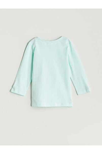 LC Waikiki Σετ πιτζάμες για κορίτσια με στάμπα LCW Kids Crew Neck (W5)