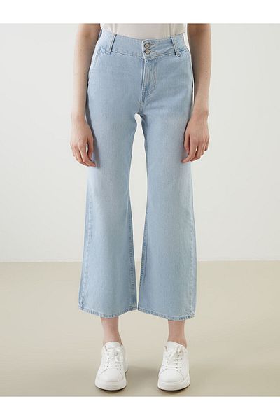 LC Waikiki Pantaloni Jean de damă Straight Fit