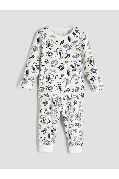 LC Waikiki Lcw Kids Crew Neck Boys Pajama Set (W5)