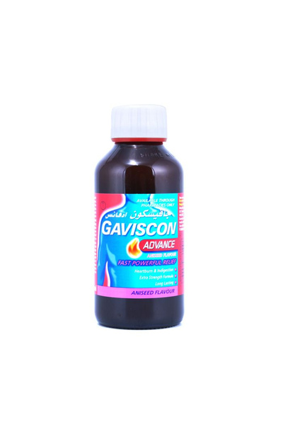 Gaviscon شراب اليانسون المتقدم، 300 مل