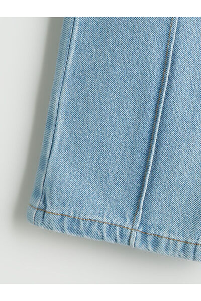 LC Waikiki New Season Adjustable Waist Girl's Jean Trousers