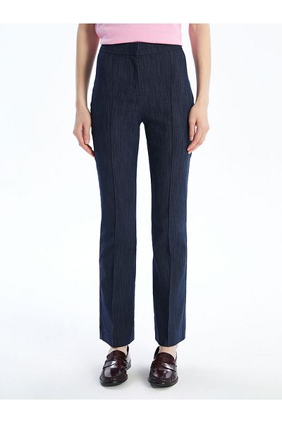 LC Waikiki Pantaloni de jeans pentru femei Crop Flare