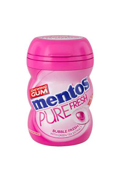 Mentos علكة P/F Bubble Fresh Nano Btl، 10 قطع