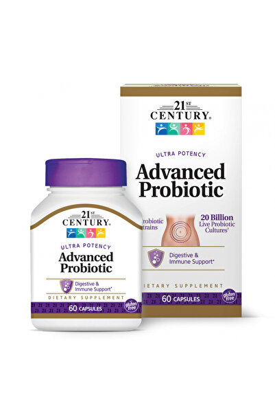 21st Century بروبيوتيك فائق التطور - 60 كبسولة