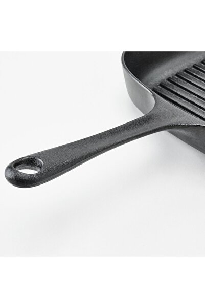 IKEA VARDAGEN Grill Pan, Cast Iron, 28 x 28 cm