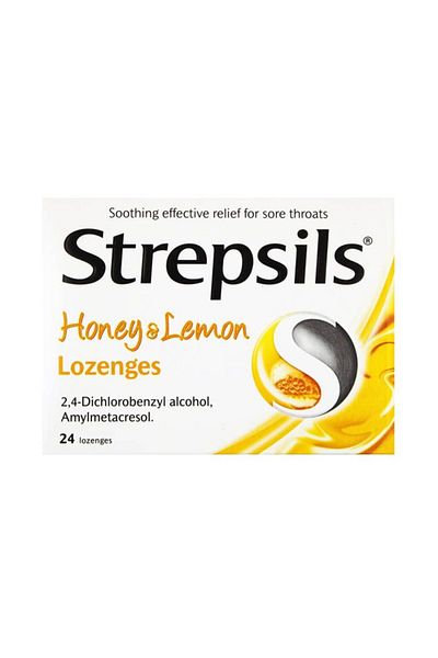 STREPSİLS Honey & Lemon Lozenges, 24S