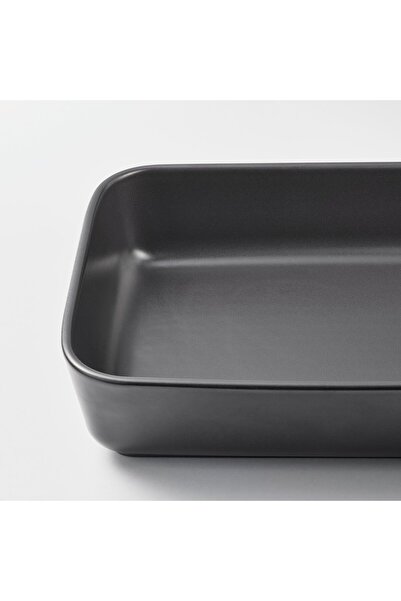 IKEA LYCKAD Oven Dish Set of 2, Dark Gray