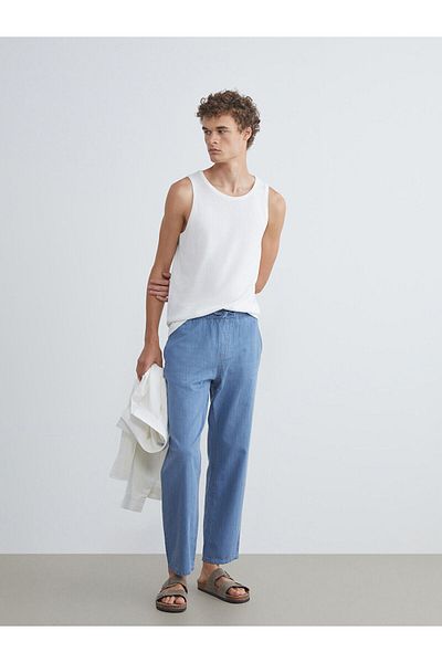 LC Waikiki Pantaloni de jeans pentru bărbați largi