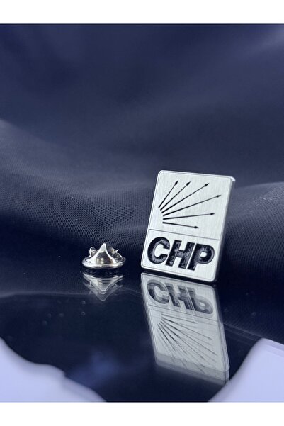 Kuyumcudan Gümüş CHP Rozeti