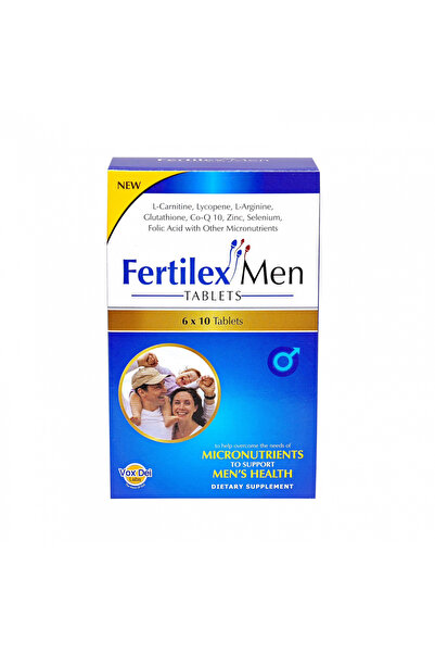VOX DEI أقراص فيرتيليكس للرجال، 60 قرصًا