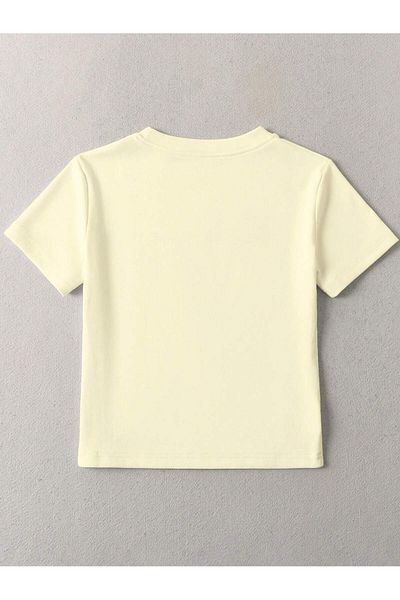 aynewmoda Women's casual tropical fish print Slim Fit short sleeve t shirt Printed t shirts blouses