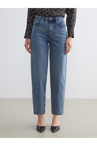 LC Waikiki Pantaloni de jeans pentru femei Barrel Fit