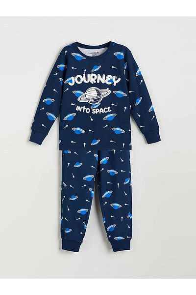 LC Waikiki Lcw Kids Crew Neck Boys Pajama Set (W5)
