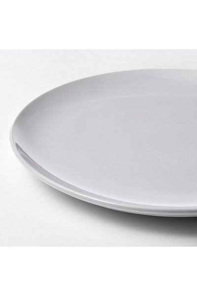 IKEA طقم أدوات مائدة GODMIDDAG، 18 قطعة، أبيض