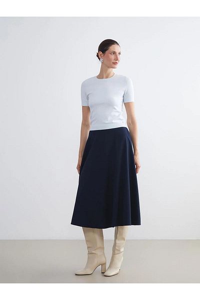 LC Waikiki Lcw Grace Elastic Waist A-Line Skirt (W5)