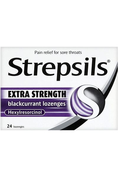STREPSİLS Lozenges Extra Blackcurrant 24
