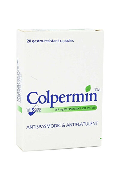 Colpermin ، مساعد هضمي، 20 قرصًا