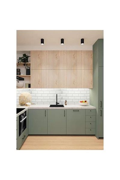 Artool Decorative Panel, PVC, Brick Model 3D, White, 96 x 48.5 cm