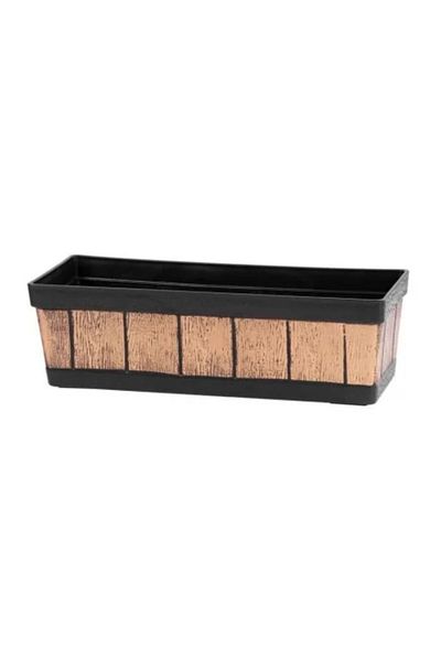 Strend Pro Flower Pot, Strend Pro, Wood Effect Model, 47 x 15 x 17 cm