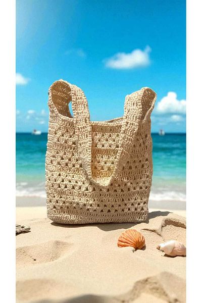 Butik Beyabags Hand Knitted Shoulder Bag