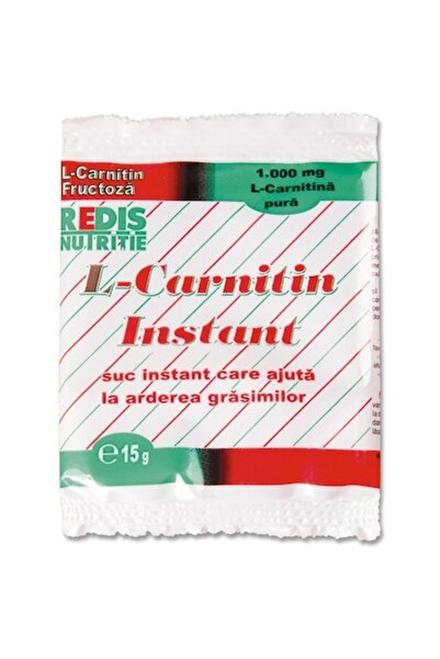 Redis Nutritie Set 30 băuturi instant Redis, L-Carnitină Instant, pliculețe 15g