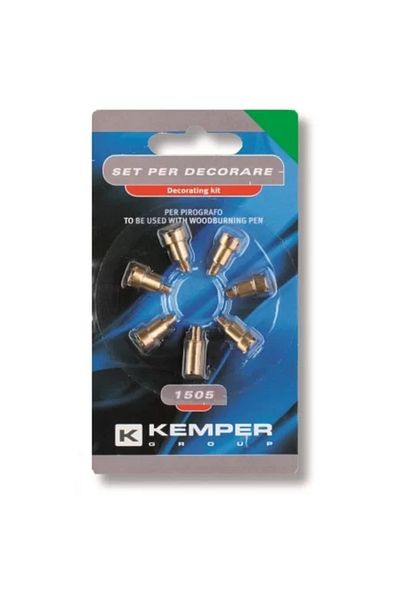 KEMPER Vârfuri, Accesorii pentru pirograf, Set de 7 piese,