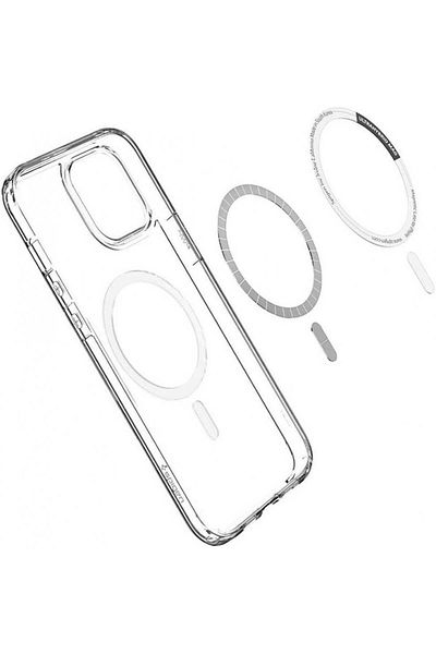 Spigen Slim, transparent iPhone case with wireless charging technology