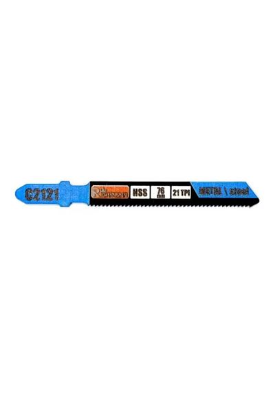 richmann Lamă, lamă de ferăstrău, ferăstrău pendular, pentru metal, HSS, tijă în T, 21 de dentiție, set 5 bucăți, 76 mm,