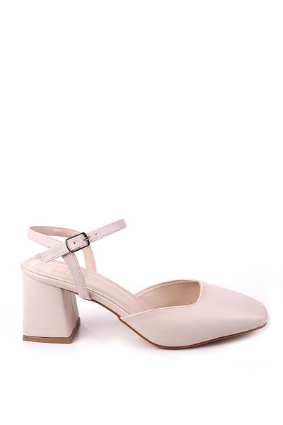 Papuçsepeti Papuç Sepeti SB-100 Pantofi de damă clasici cu toc de 7 cm