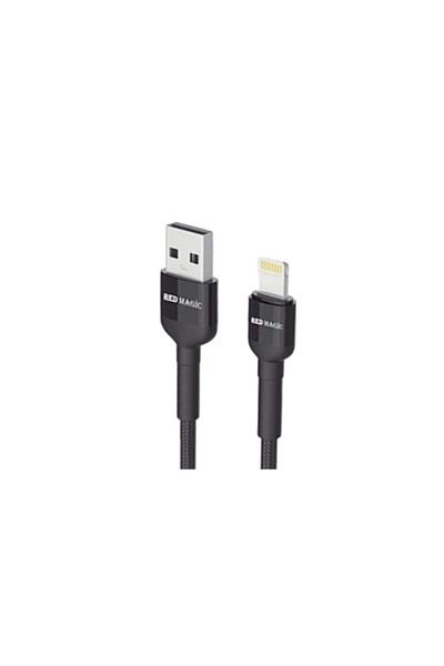 GENERAL Red Magic Smart Cable for iPhone, Cut and Bend Resistant Fabric