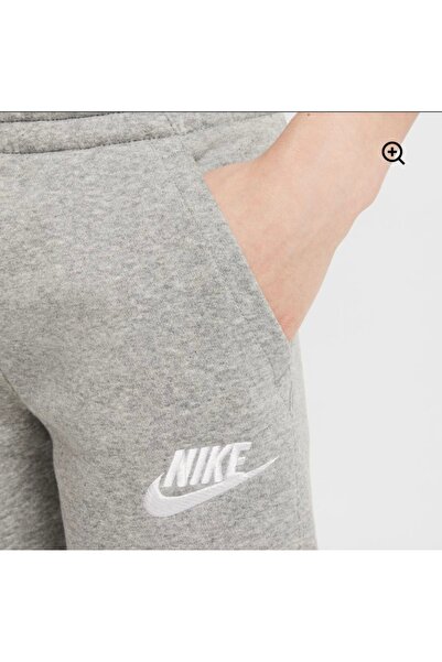 Nike Sportswear İçi Polar Gri Çocuk Eşofman Altı